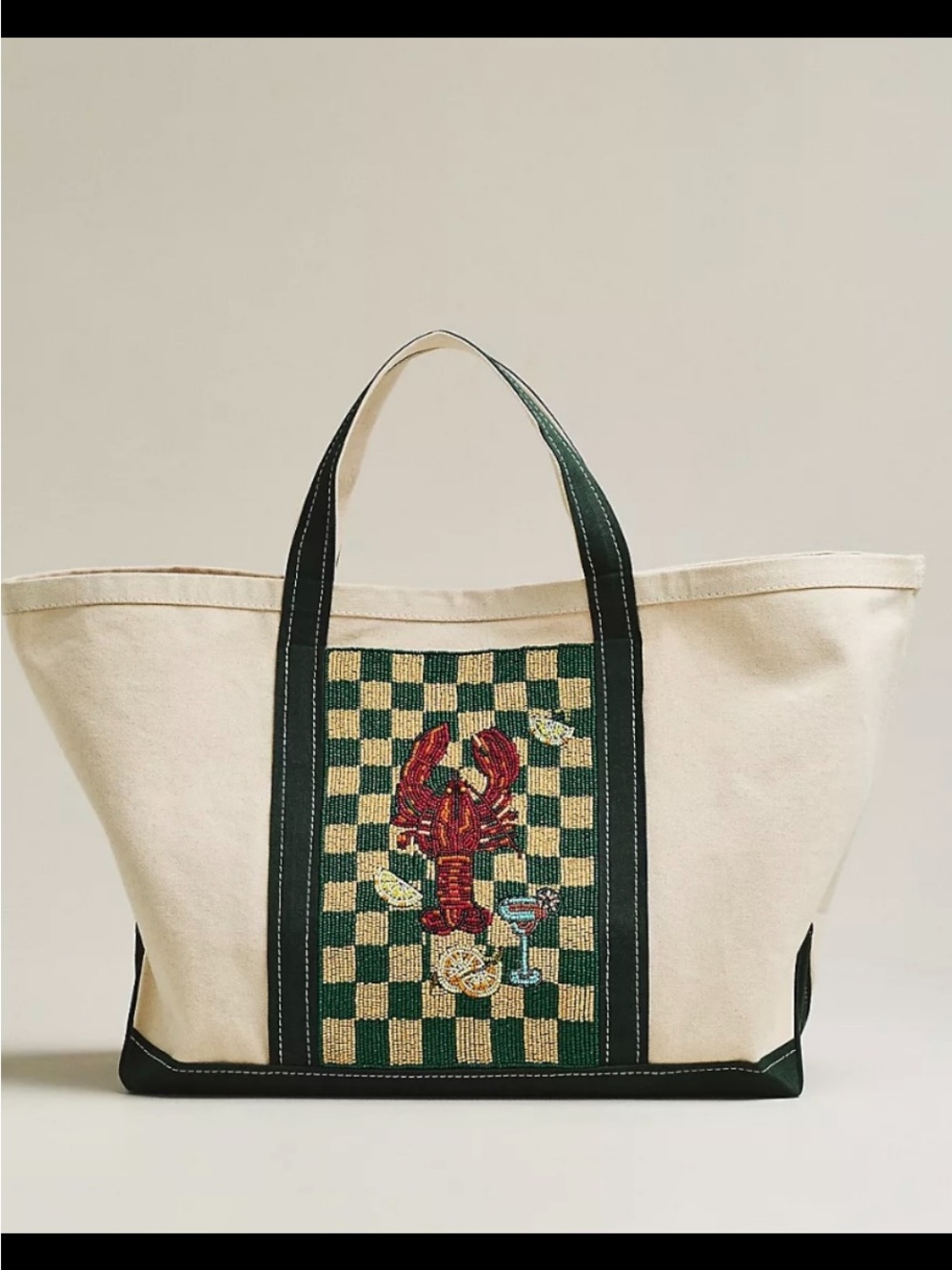 Celandine Hartley Very Large Canvas Tote.